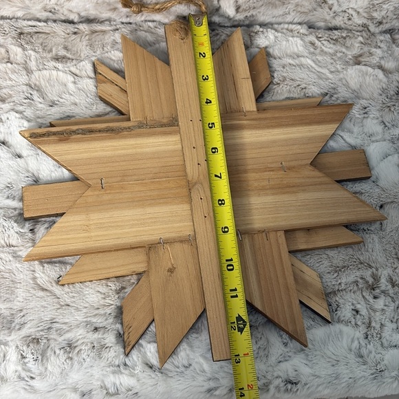 Chevron Rustic Wooden Wall Art - Picture 5 of 5